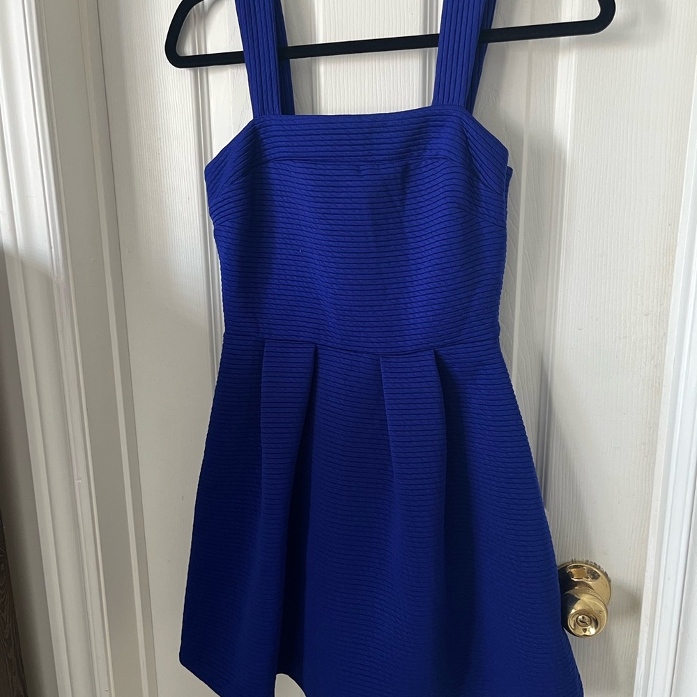 Topshop Royal Blue Mini Dress